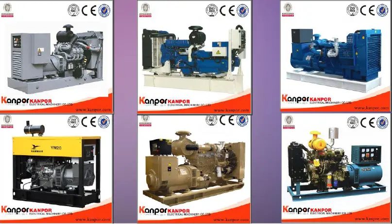 Guangxi Yuchai Diesel Genset 12kw~1520kw