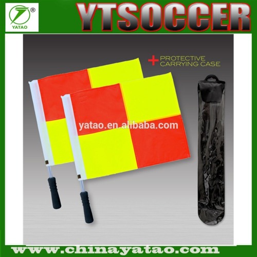 Polyester printed custom linesman referee flag