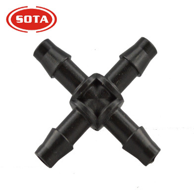 5.5mm Barb Cross Connector