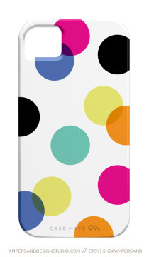 colorful speckle case for  iphone case 
