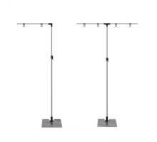 L-Shape T-Shaped Japanese Style POP Standing Poster Display Rack