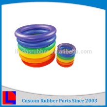 Cheap custom colored rubber band rings