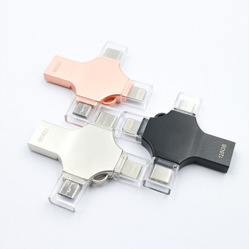 4 IN 1 USB-flashdrive OTG