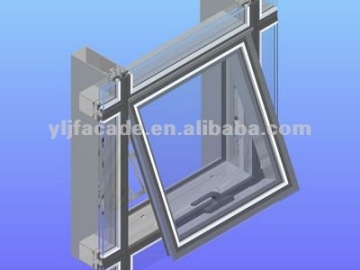 aluminium hinges window