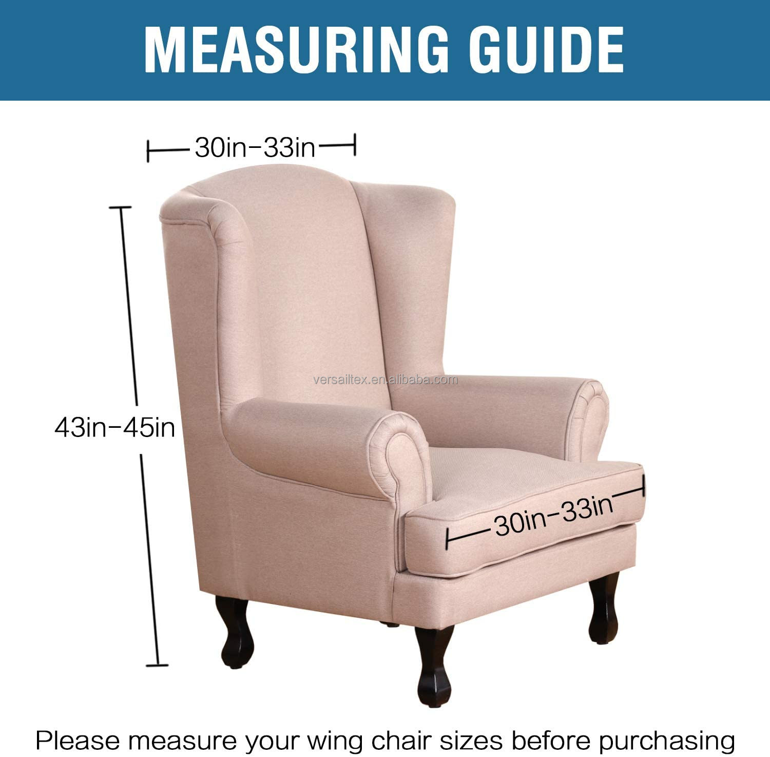 Wing Chair Slipcovers