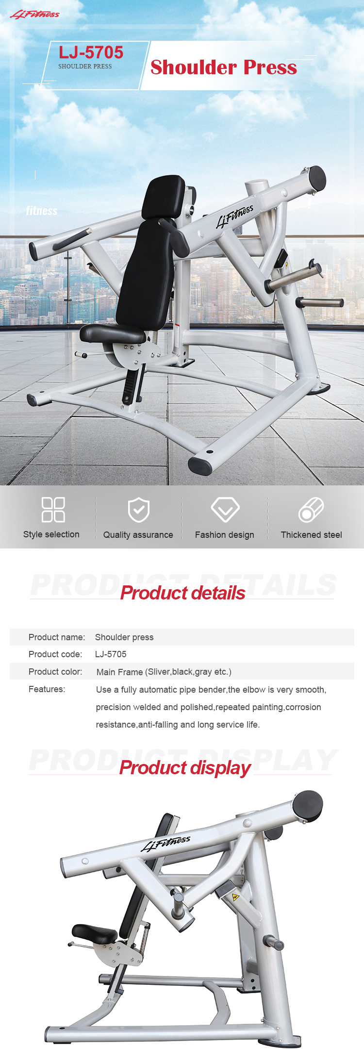 Shoulder press Shoulder press