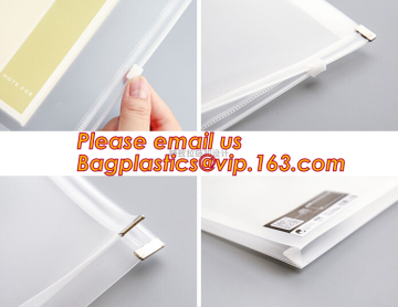 stationery pack bags, pencil bags, file holder bags, metal clip slider bags, slider lock bags, slider seal bags, office supplies