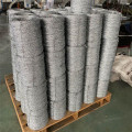 Galvanized or pvc coated barbed wire