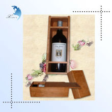 Hot sale custom design excellent engraved gift solid wood box