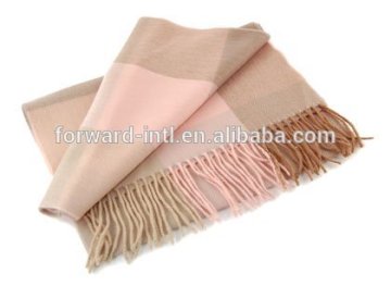 2014 fashion lady 100% wool knit scarf