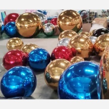 Customizable Colorful Mirror Disco Inflatable Ball 2.5m