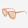 Cat Eye Lamination Acetate Female Sunglasses 23A8098