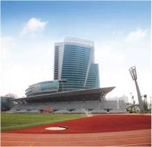 Gymnasium steel structure in Shenzhen Futian