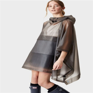 Translucent EVA adult raincape