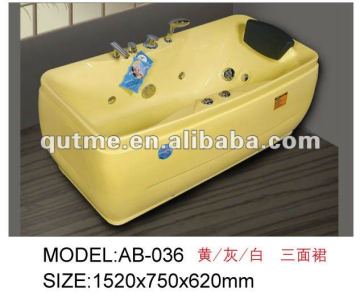 yellow sexy bath tub