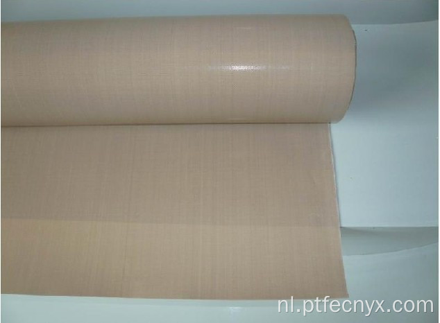 PTFE gecoate fiberglass-stof