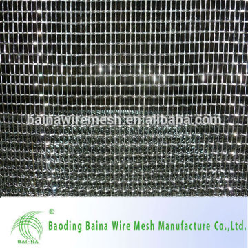 1x1 304 stainless steel crimped wire mesh