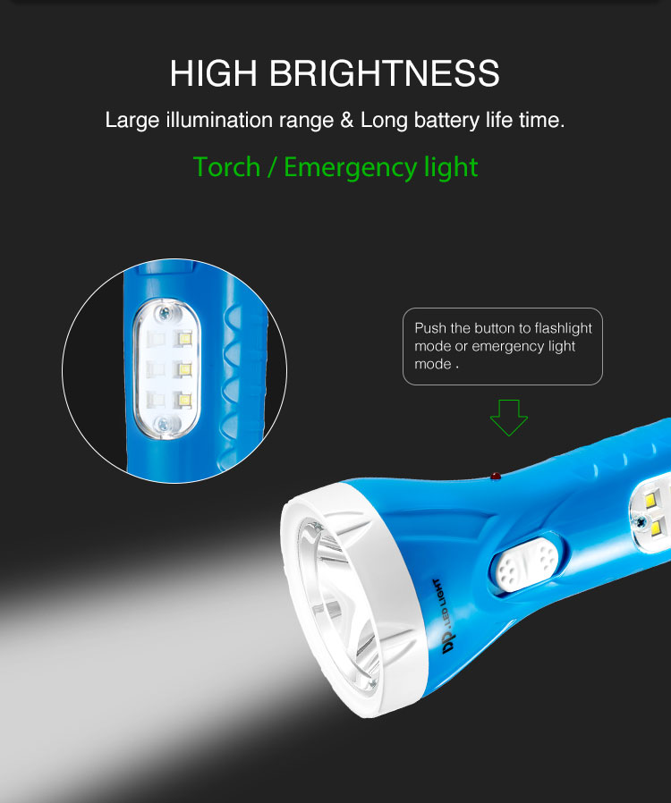 2-detail-Rechargeable LED Flashlight Torch with Side Light and Built-in Charger-9053B 2-detail-Rechargeable LED Flashlight Torch with Side Light and Built-in Charger-9053B