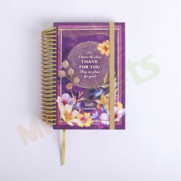 Custom Print Hardcover Christian Planner: Bible Study & Church Notes Journal