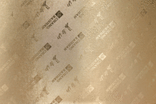 Double Sided Regional Cultural Lining Paper