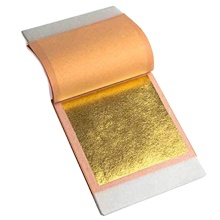 24K Edible Gold Leaf Sheets for Luxury Cake Decoration