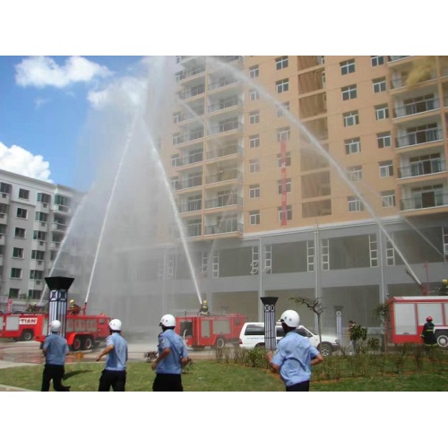 5000L 4X2 camión cisterna de agua contra incendios