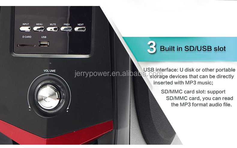 USB Loud Box Speaker Powered Speaker προς πώληση 3.1 Πολυμέσα Φτηνές κουτί μεγαφώνου