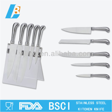 Stainless steel knifes set kitchen