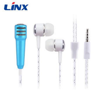 music mini microphone earphone for singing