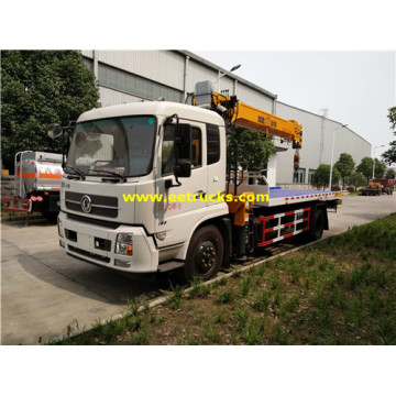 Dongfeng 8T Wrecker Recovery Vehicles with Crane