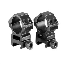 2PCS 25.4mm Scope Ring Medium 20mm Scope Mount Hunting Laser Flashlight Mount