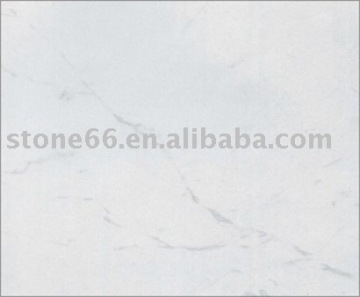 Machine-Cut White Marble