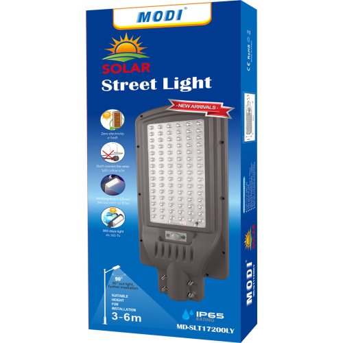 200W induksi cerdas sloar lampu jalan