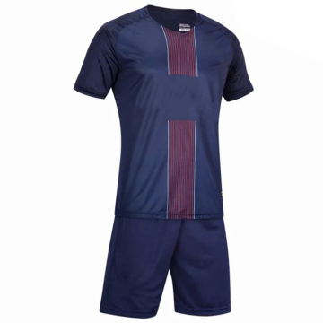 Custom psg thai quality cheap soccer team jersey set