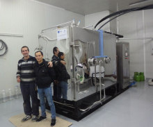 low temperature microwave vacuum cryodrying