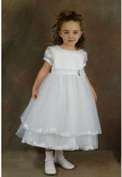 lovely cap sleeve flower little girls spring dresses