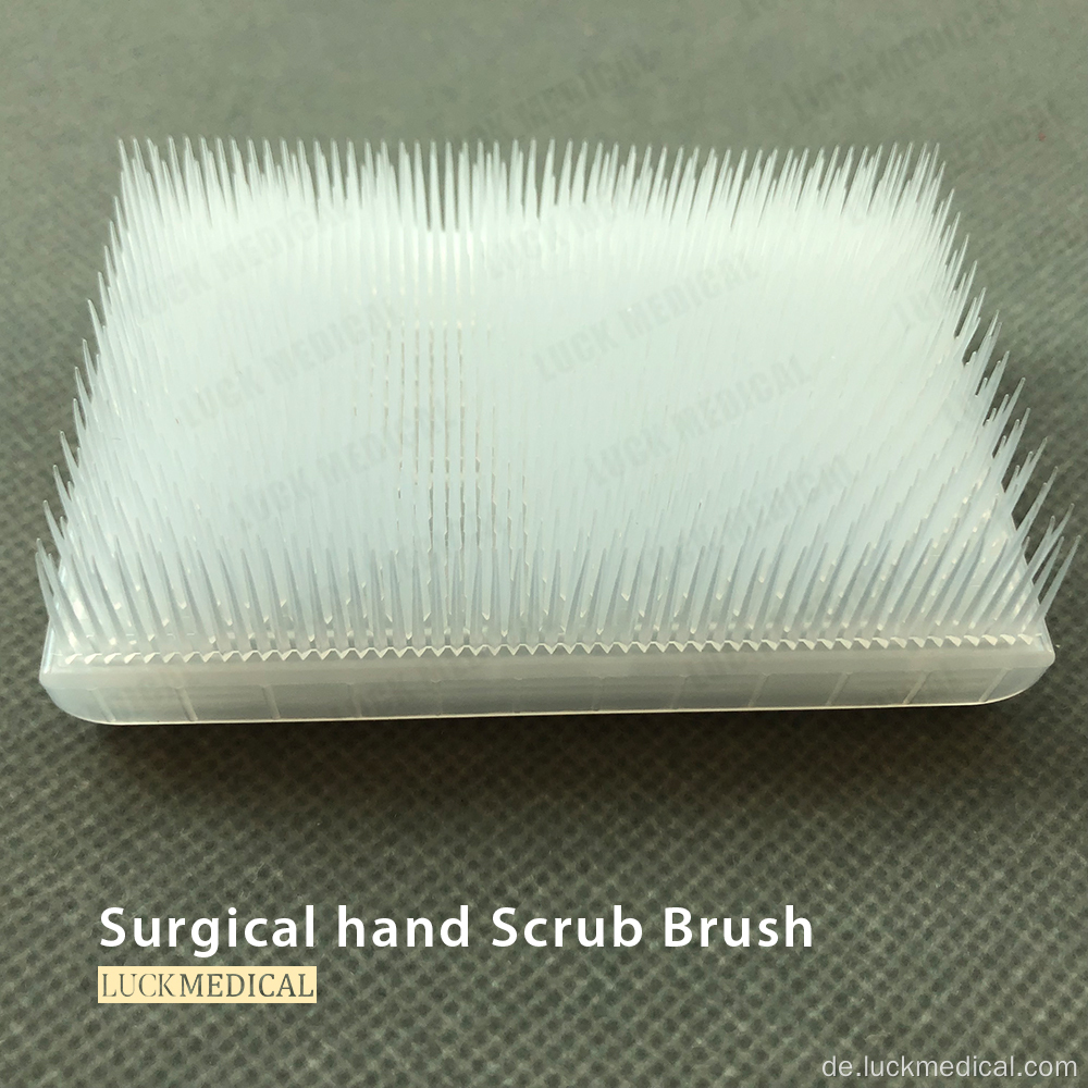 Weicher Hand -Scrub -Pinsel mit Griff