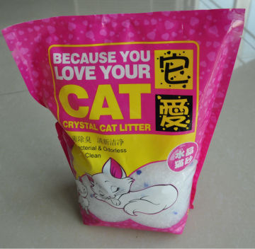 pet product,cat litter, silica crystal cat litter