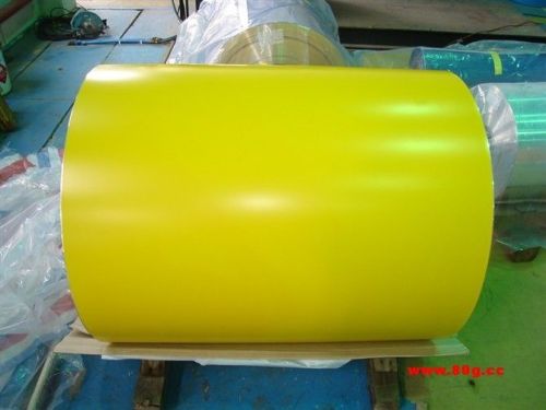 Protective Film Covered Prepainted Galvanized Steel Coil / Color Steel With Film