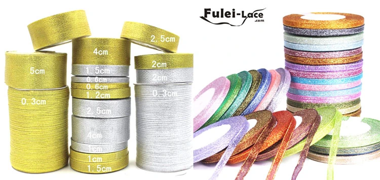 Customized Service Metallic Foil Ribbon