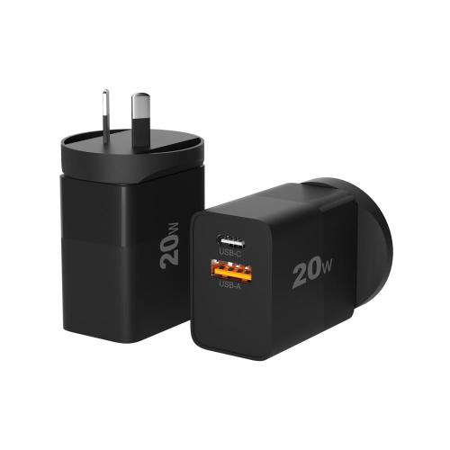 20W Charger CE QC Typec PD Teléfono Cargador