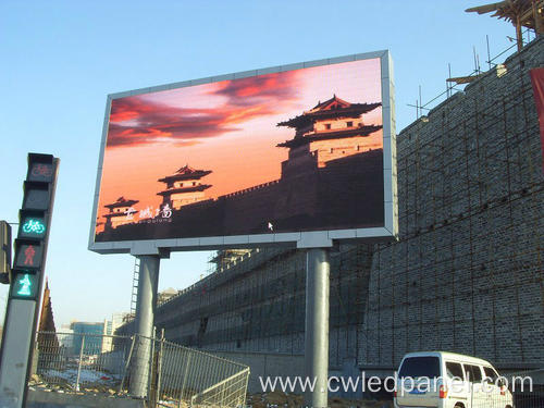 High Brightness Outdoor P10 Advertising Led Screen