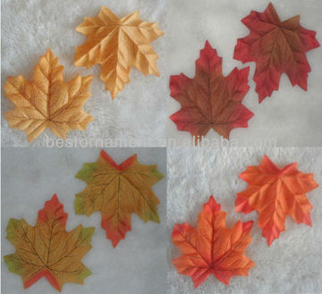 Wholesale Fall Silk Leaves Wedding Favor Autumn Maple Leaf Decorations
