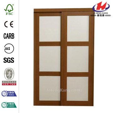 Aluminum Half Frosted Glass Folding Door