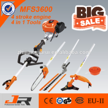 chinese garden tools 37.7cc multifunction tool 4in1 powered grass trimmer