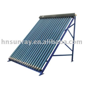 split heat pipe solar heating system
