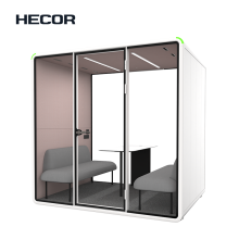 Plug-and-Play 4 Person Conference Booth