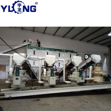 1-1.5T/H sawdust pellet line with high quality