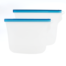 Reusable silicone fresh food bag food storage bags