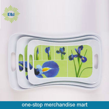 3pc trays with handles